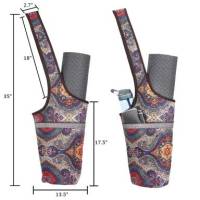 SusggO Pack Bolsa Yoga para Esterilla y Toalla fria enfriamiento Bolso Yoga Mujer para Colchoneta Toalla Gimnasio Toalla microfibra Bolso Yoga Esterilla Yoga Accesorios Pilates Fitness - details 2