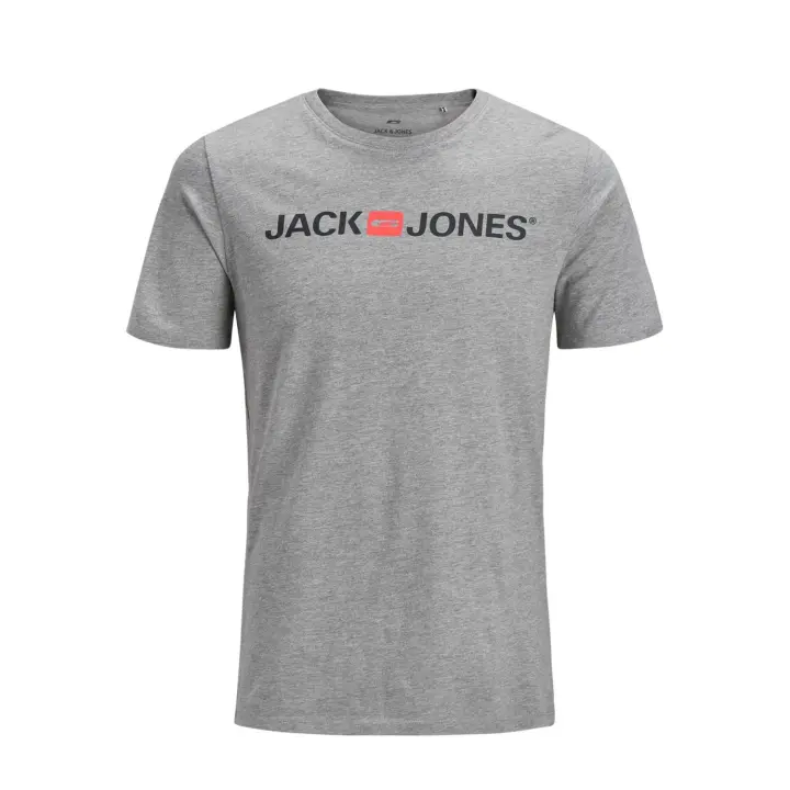 Jack & Jones Hombre camiseta de algodón de 160 grs Logo CLASSICS estampado Moda Casual Informal Primavera Verano REF 137126 - 1