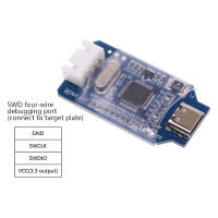 Emulador Desarrollador Programador OB ARM Simulación Descargador Para Arduino J-Link Tipo-C USB Reemplaza V8 SWD M74 STM32 - details 2
