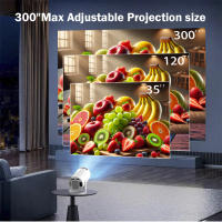 Proyector Portátil 4K HD 1080P Dual Wifi6 Con Sistema Android Para Cine Hogar Exteriores Oficina Proyector LED De Alta Resolución - details 3