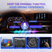 Adaptador inalámbrico Android auto para coche, dispositivo con WIFI, Bluetooth, Plug And Play, para VW, Audi, Toyota y Honda, novedad de, Adaptadores automáticos Android - details 4