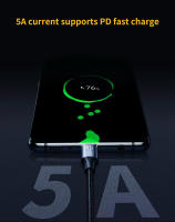 Cable De Extensión USB C 5A Macho-Hembra Ángulo De 90 Grados Carga Rápida USB Type C 3.1 PD100W Para Dispositivos Móviles Y Computadoras - details 8