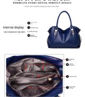 Bolsos cruzados de cuero PU suave para mujer, bolsos casuales, bolso de hombro con asa superior, bolsos grandes de diseñador, calidad de lujo, nuevo - details 24