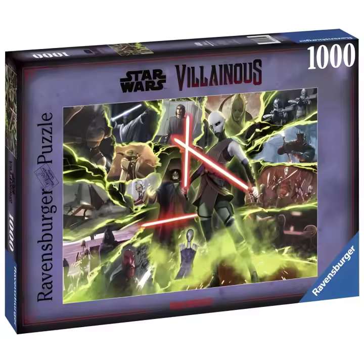 Puzle 1000 star wars villanos asajj ventress - 1