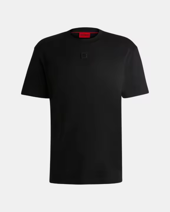 HUGO 50505201 DALILE Camisetas Manga corta Hombre Negro - 1