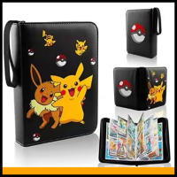 Estuche coleccionable Pikachu para cartas Pokémon/Yu-Gi-Oh! - Álbum oficial con 4 bolsillos - details 0