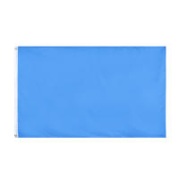 Banderas De Decoración De Color Sólido En Poliéster Tamaño 90x150cm Varias Colores Incluidos Negro Blanco Rojo Azul Verde Morado Naranja Amarillo - details 7