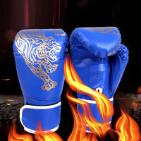 Guantes De Boxeo Para Adultos Hombres Y Mujeres Unisex Entrenamiento Y Ejercicio De Protección Deportiva De Cuero - details 2