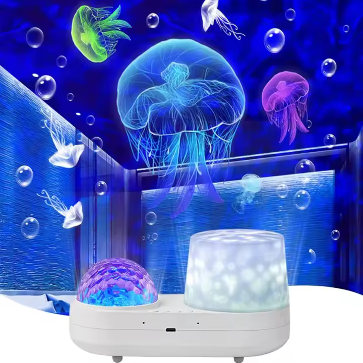 Proyector De Galaxia Estelar Para Dormitorio Luz Nocturna LED Con Timer De 10 Colores Regalo Romántico Para Cumpleaños Y Navidad - 1
