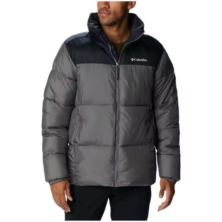 Chaquetas marca Columbia modelo 2025821023 para hombre en color gris - 1