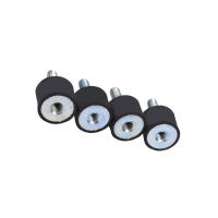 4x Monturas De Goma Absorbedor De Choque Antivibración Bobines Silenciosos M6 Para Automóviles Partes De Repuesto - details 2