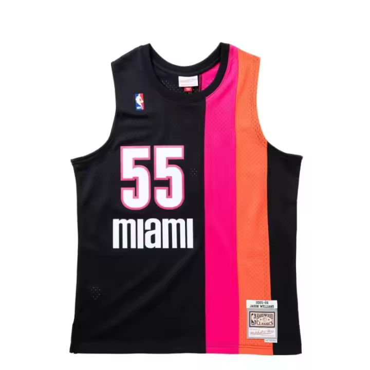 CAMISETA JASON WILLIANS MIAMI HEAT 2005-06 - MITCHELL NESS SWINGMAN - 1