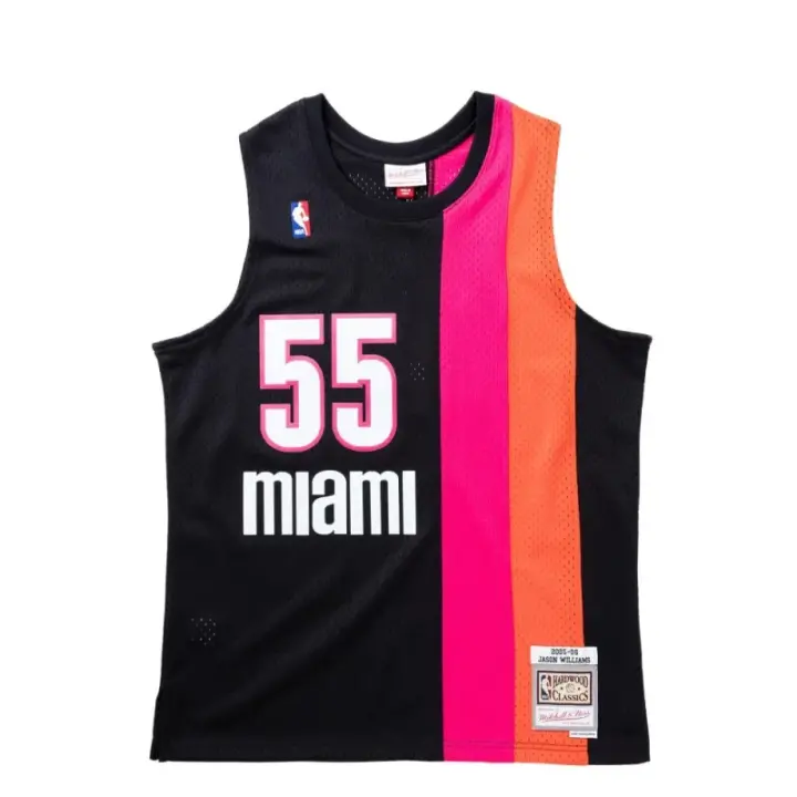 CAMISETA JASON WILLIANS MIAMI HEAT 2005-06 - MITCHELL NESS SWINGMAN - 1