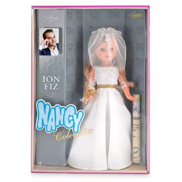 Famosa Muñeca Nancy Colección Novia Ion Fiz - Exclusiva Pieza de Coleccionismo - 1