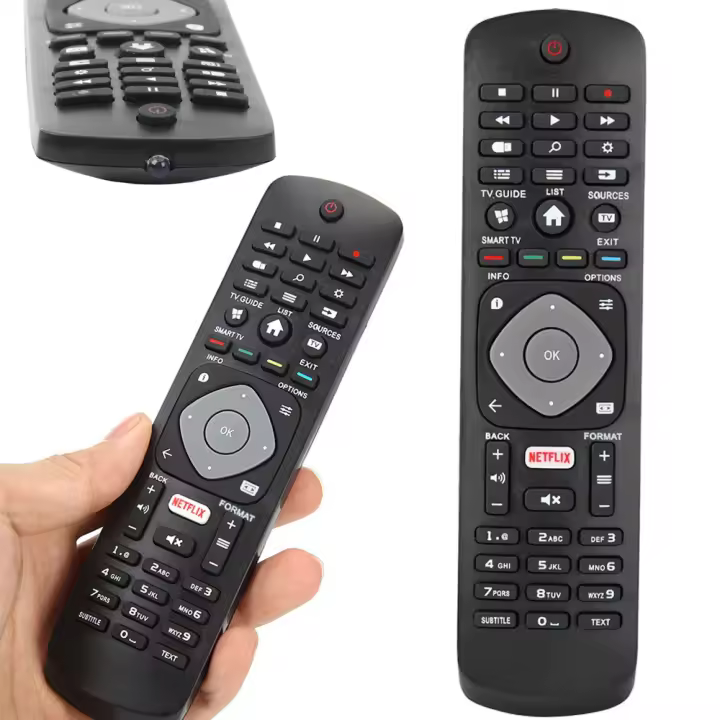 Mando a distancia de repuesto para televisor Philips compatible con mando a distancia Philips - 1