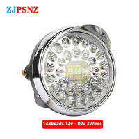 Faros LED Impermeables Para Motocicleta Y Triciclo 12-80V Con 21/37/66/114/132/181 Diodos Específicos Para Luz De Señalización Y Antiniebla - details 7
