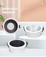 Spotlight LED MR16 Module En Color Blanco Y Negro Instalación Enclavada En Aluminio Redondo Gu10 Foco Bajo Para Decoración De Habitaciones - details 0
