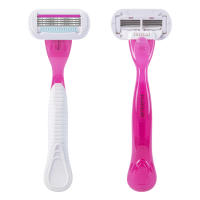 Cepillo De Afeitar Para Mujer Con 9 Hojas De Afeitar Seguridad Compatible Con Venus Apto Para Cara Piernas Axilas Y Bikini - details 1