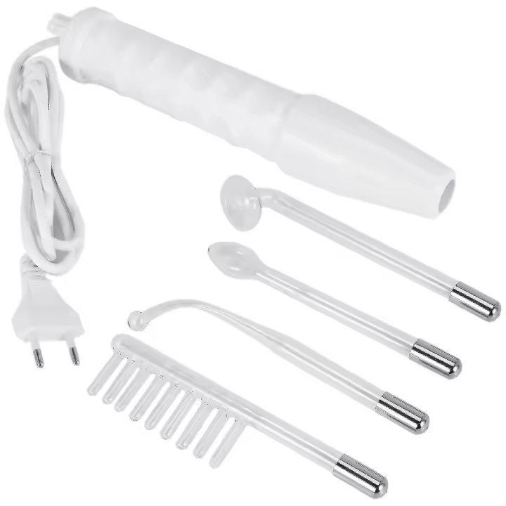 5-in-1 High-frequency Skin Care Machine, Portable Handheld High-frequency Electrotherapy Skin Care - 1