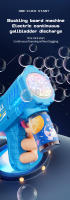 Máquina De Burbujas Espacial Con 10 Agujeros Para Niños Juguete De Exterior No Requiere Batería O Líquido De Burbujas - details 2