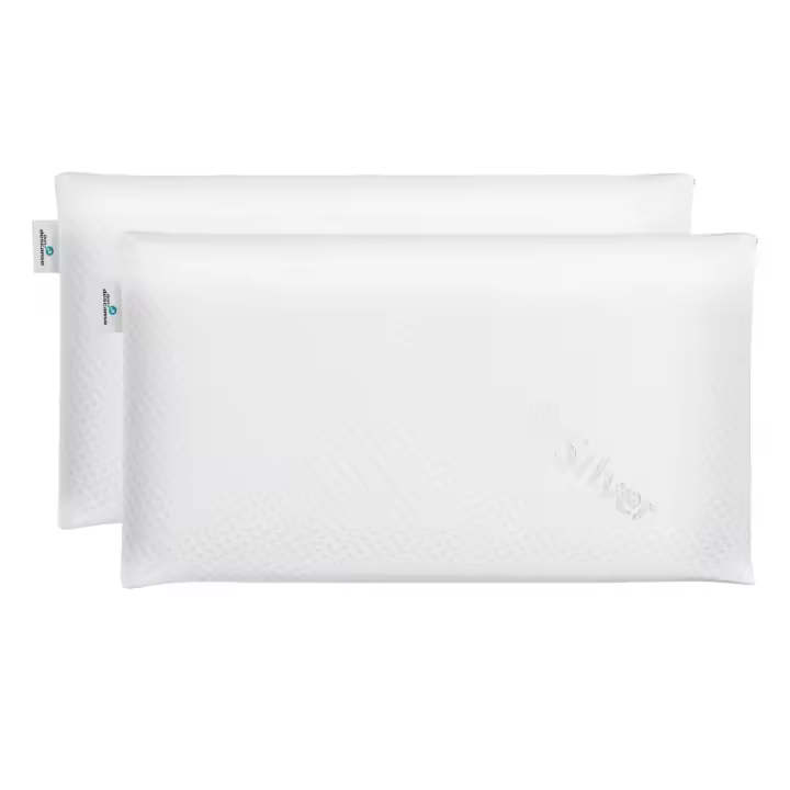 Nalui Almohada Viscoelástica Delia Blanco con Doble Funda (Firmeza Media) - 1
