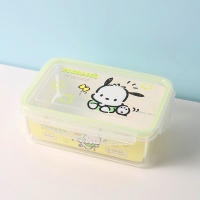 Caja De Almuerzo Portátil Saniro Kuromi Cinnamoroll 900ML Ecológica Para Estudiantes Contenedor De Alimentos Pochacco Regalo - details 6