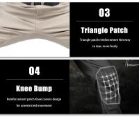 Pantalones De Cargo Para Hombre Multi-bolsillos Impermeables Resistentes Al Desgaste Ropa De Entrenamiento Casual Cómodos Y Transpirables - details 4