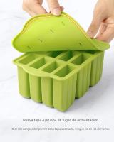 Molde De Helado De Silicona Mini Con Palitos De Madera Para Verano Herramientas De Helados Eco-amigables Y Personalizables - details 8