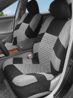 Cubiertas De Asiento Universal Para Coche SUV Camión Van Diseño De Presión De Neumáticos Accesorios Interiores Completo Para Coche - details 0