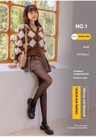 Pantimedias De Verano Y Otoño Para Mujer Cintura Alta Color Gris Falso Carne Transparente Medias De Invierno Y Primavera - details 7