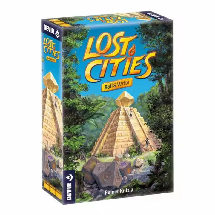 Juego de mesa lost cities roll & write - 1