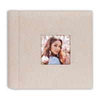 ZEP álbum de fotos slip-in, con tapa de tela, para 200 fotografías tamaño 10x15 cm, portada personalizable, con espacio para escribir comentarios o frases divertidas, para guardar tus recuerdos y tus fotos favoritas. - details 0