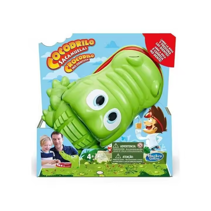 JUEGO DE MESA COCODRILO SACAMUELAS DE HASBRO - 1