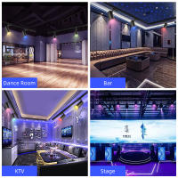 Spotlight De Escenario RGB LED Con Control Remoto 16 Colores Luz De Fiesta Ajustable Para Disco KTV Barra Sala De Baile - details 20