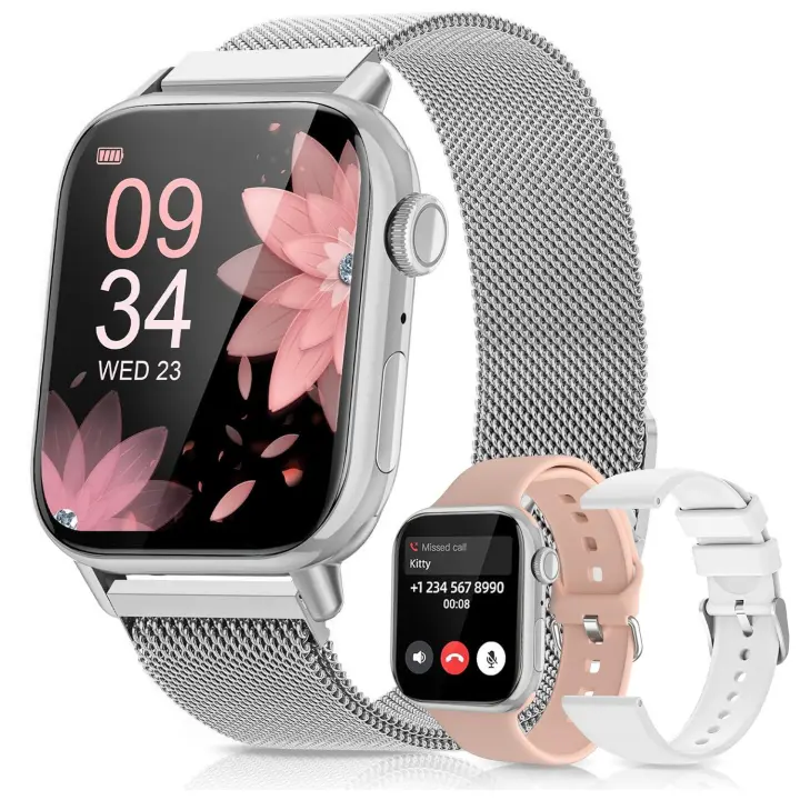 PORCHEDDU Reloj inteligente Ultra 9 Para Mujer, NFC, BT series, Agua Resistant, Pantalla de 2023, exquisitos - 1