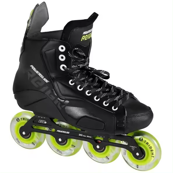 Patines en Línea Powerslide Reign Triton 80 con Guía Trinity y Ruedas Trident - 1