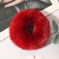 Cinta Para El Cabello De Lana Sintética En Colores Dulces Para Mujeres Y Niños Accesorio De Moda Elástico Para Todo El Año - details 2