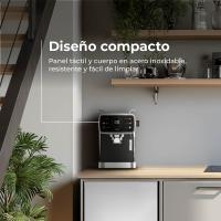 EVVO Cafetera Express Intensa 30, panel táctil a color, 20 bares de presion, Espressos y Capuccinos, 1350W, Depósito de 1,5 l - details 2