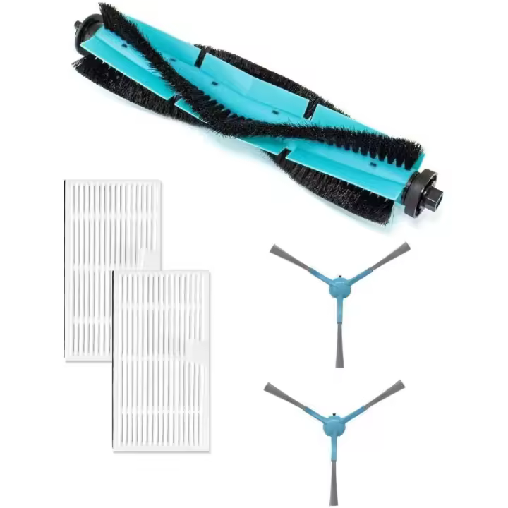 Recambios compatibles con Cecotec Conga 9590/9990 AI Spin revolution ultra. Pack 5 en 1 - 1