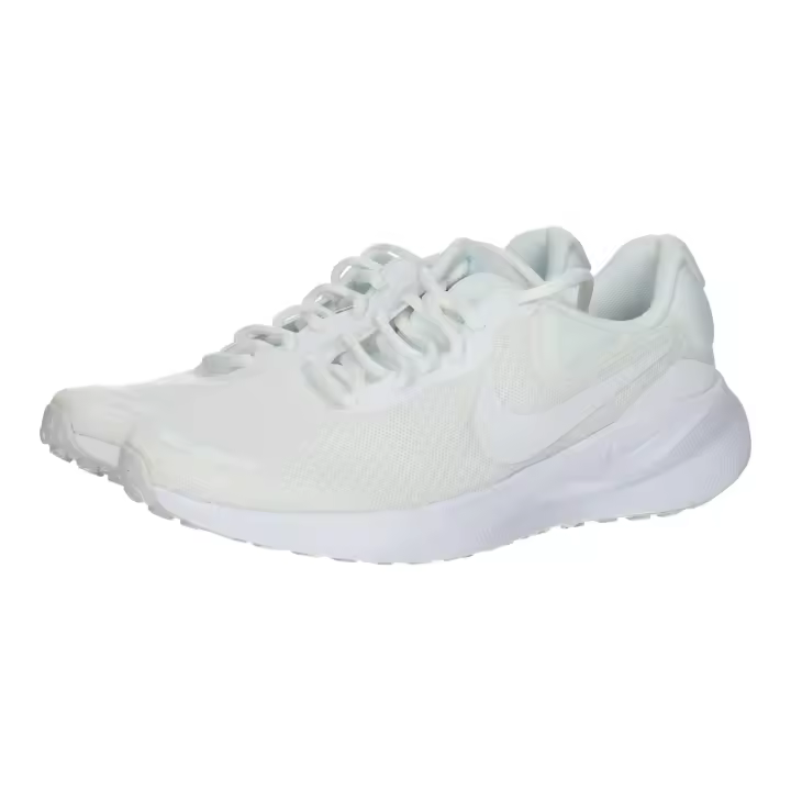 Deportivos marca NIKE para mujer en color blanco. Deportivas Nike Revolution para mujer, en color blanco, cordones y plantilla extraible, ideales para hacer deporte - 1