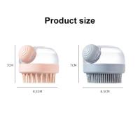 Cepillo De Baño Para Perros Y Gatos Con Despensador De Shampoo Cepillo De Peluquería Para Mascotas De Cabello Largo Material Plástico - details 11