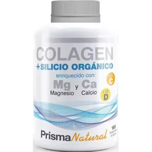 NUEVO COLAGENO + SILICIO 180 COMPRIMIDOS PRISMA NATURAL - 1