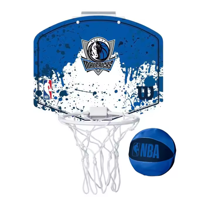 Set Minicanasta Wilson NBA Team Mini Hoop Mavericks - 1