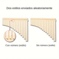 Flute De 18 Tubos Panflute, Material ABS, Desmontable a 16 Tubos, Fácil De Jugar, Para Performance, Enseñanza Y Práctica - details 7