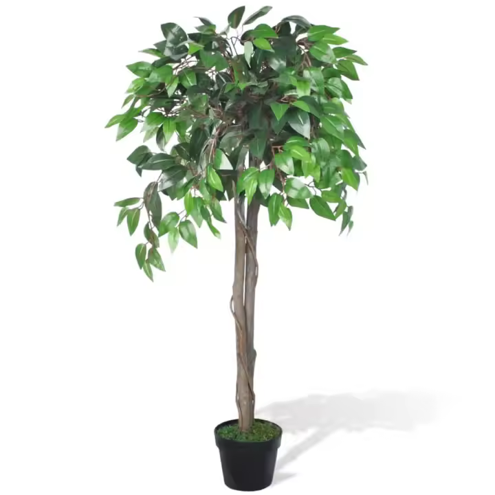 Árbol/Planta de Ficus artificial en mačeta, 110 cm - 1