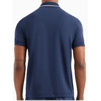 Polo Emporio Armani EA7 3DPF20 PJ03Z 1554 navy blue - details 1