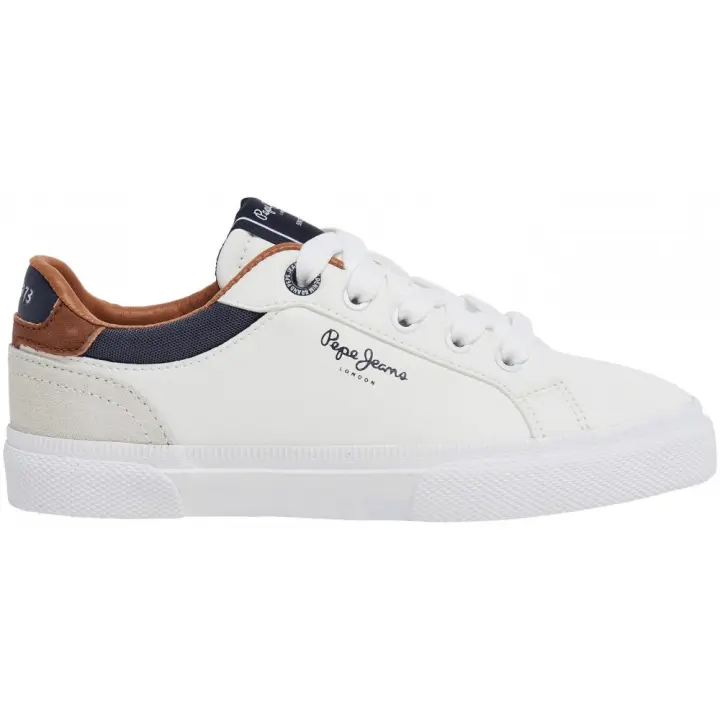 Zapatillas casual niño PEPE JEANS PBS30569 800 DEPORTIVO CORDON BLANCO 33263 24I - 1