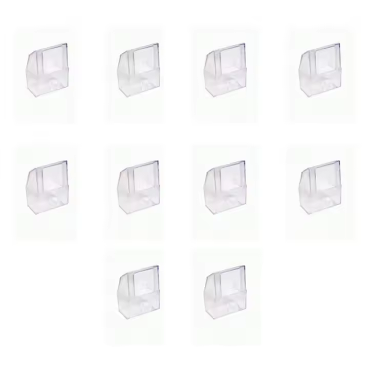 Pedrós Comederos para Canarios Selene - Pack de 10 - Adaptables a Cualquier Jaula - 1