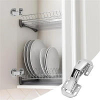 Juego De 2/10 Piezas De Resorte Hidráulico De Acero De 90 Grados Para Armarios Sin Perforación Herramientas De Muebles Para Cocinas Y Armarios - details 2
