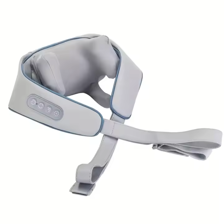Cuello Eléctrico y masajeador de espalda Cuello inalámbrico y hombro amasamiento masaje almohada cervical músculo masaje Chal Gift de San Valentín para hombres y Mujeres gift from the Día del Padre - 1